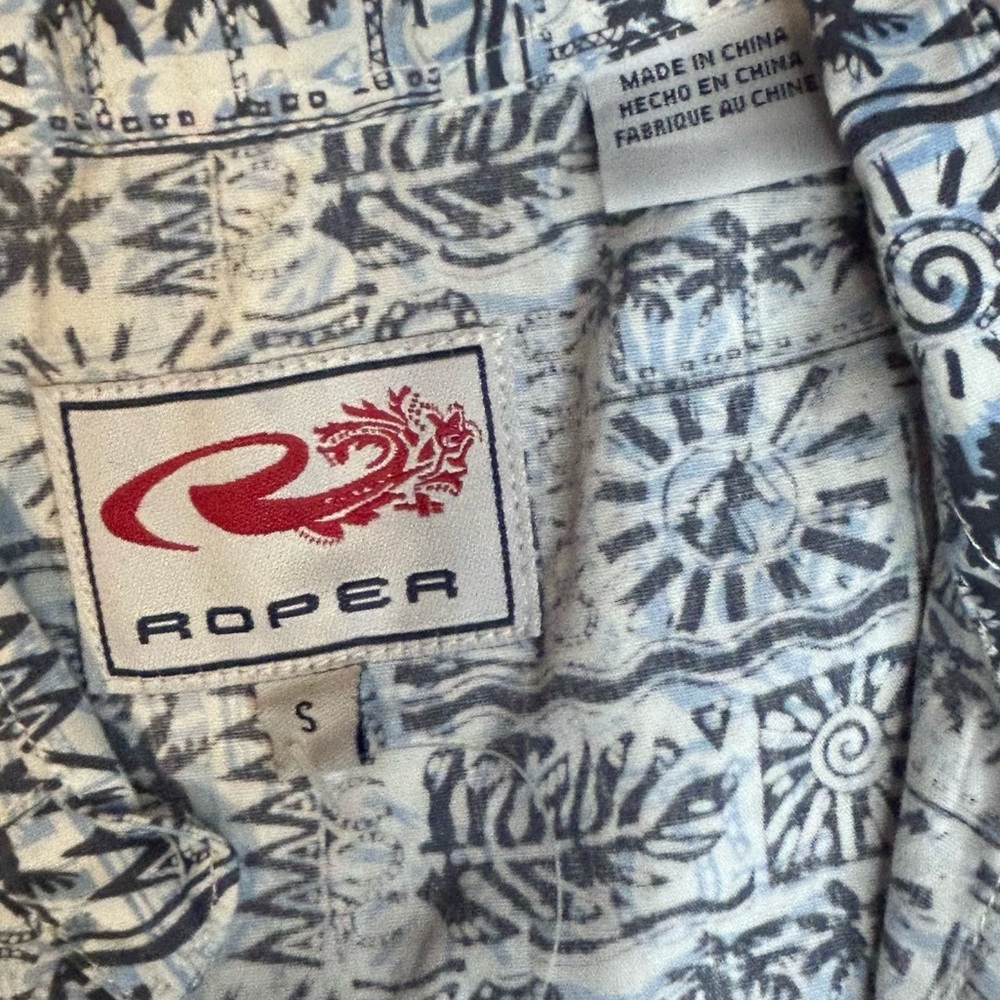 NWT Roper Sleevless Horseshoe Horse Detail Cowgirl Western Shirt Size S - Picture 4 of 11
